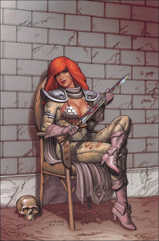 Red Sonja (2021) issue 11-K Joseph Michael Linsner 1:10 Virgin Cover