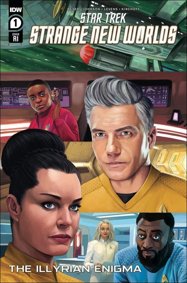 Star Trek: Strange New Worlds - Illyrian Enigma issue 1-E Malachi Ward 1:25 Cover