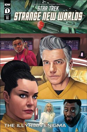 Star Trek: Strange New Worlds - Illyrian Enigma issue 1-E Malachi Ward 1:25 Cover