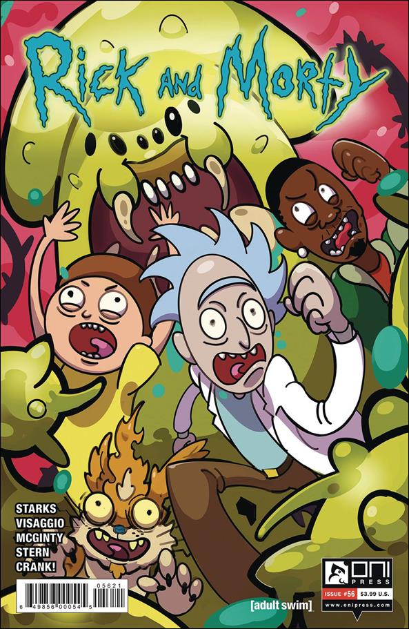 Rick and Morty (2015) issue 56-B Lateef Allen-Mcdowell Cover