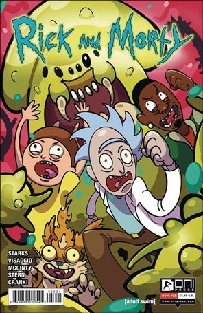 Rick and Morty (2015) issue 56-B Lateef Allen-Mcdowell Cover
