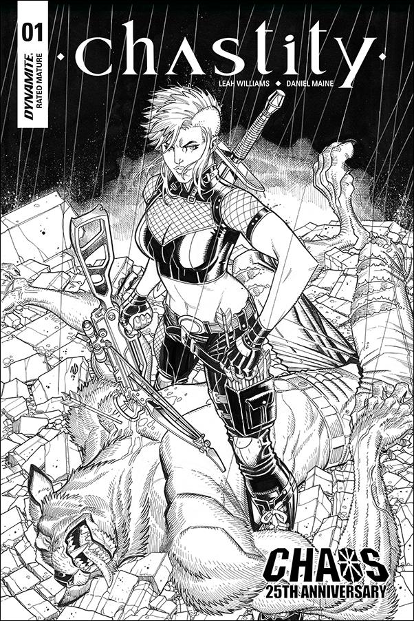 Chastity (2019) issue 1-I Nick Bradshaw 1:20 Black & White Cover