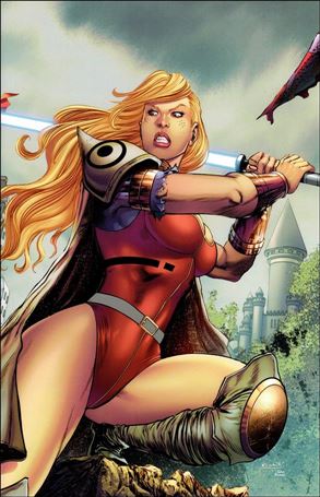 Sword of Justice (2020) issue 3-F Rafael Lanhellas Virgin Wraparound Cover