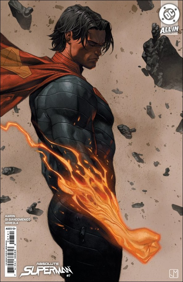 Absolute Superman issue 7-D Jorge Molina 1:25 Cardstock Cover