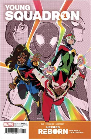 Heroes Reborn: Young Squadron issue 1 Karl Kerschl Cover