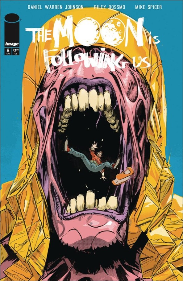 Moon is Following Us issue 8 Riley Rossmo Cover