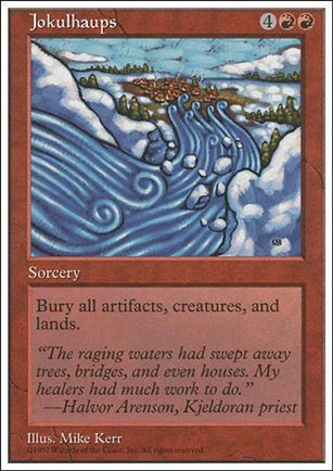 Magic the Gathering: 5th Edition (Base Set) card 247 Jokulhaups