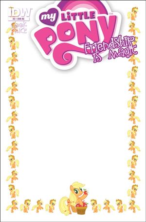 My Little Pony: Friendship is Magic issue 3-H Larry's and Jetpack Comics Blank Cover