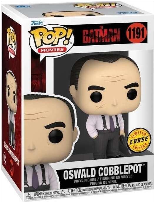 POP! Movies figure 1191-B Oswald Cobblepot (w/out Jacket) Chase