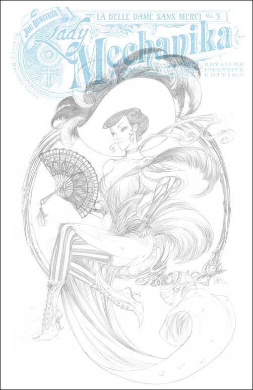 Lady Mechanika: La Belle Dame Sans Merci issue 3-C 1:10 Sketch Cover
