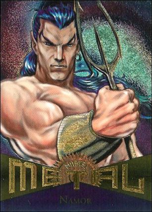Marvel Metal (Base Set) card 37 Namor