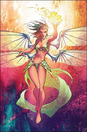 Michael Turner's Soulfire Sourcebook issue 1-B aspenstore.com St. Patricks Day Virgin Cover 1/217