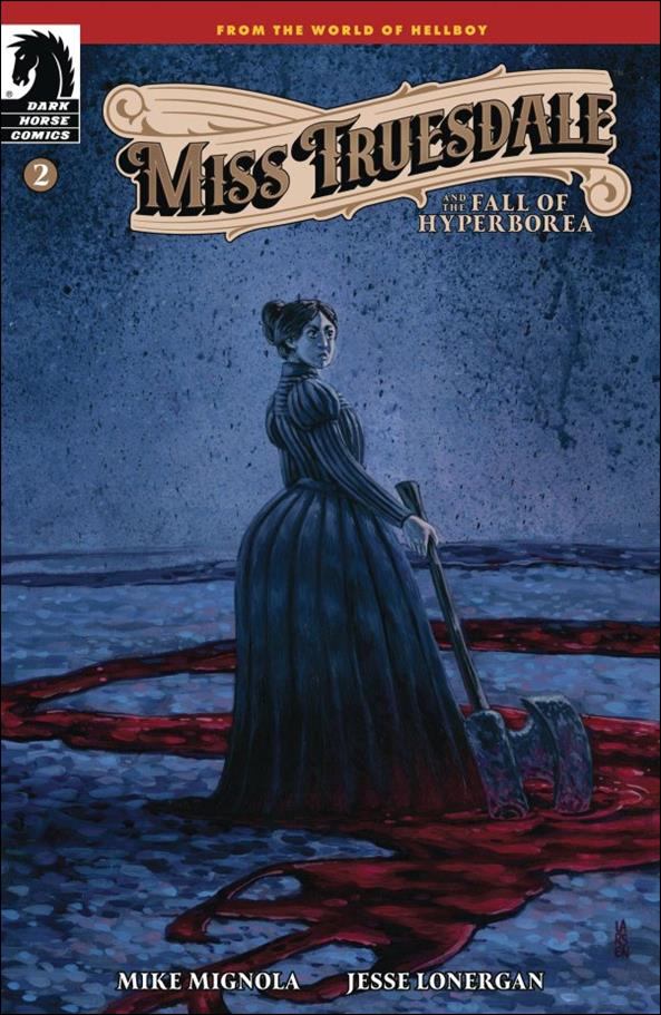 Miss Truesdale and the Fall of Hyperborea issue 2-B Christine Larsen Cover