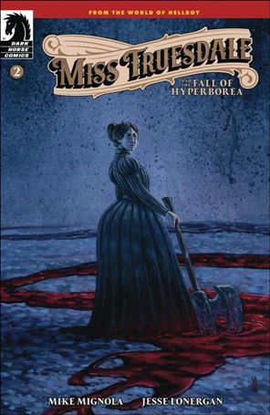 Miss Truesdale and the Fall of Hyperborea issue 2-B Christine Larsen Cover