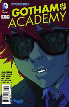 Gotham Academy issue 3-B Becky Cloonan 1:25 Cover