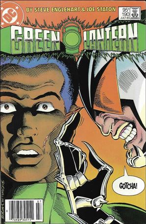 Green Lantern (1960) issue 190-C Canadian Price Cover