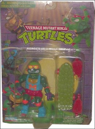 Teenage Mutant Ninja Turtles (1988) figure 50-C Skateboardin' Mike 1997 Remake