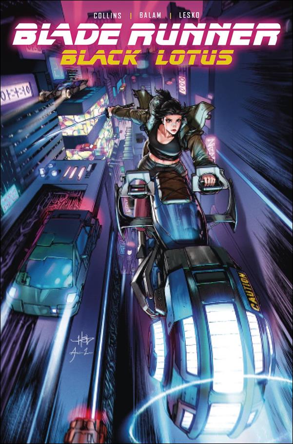 Blade Runner: Black Lotus issue 1-B Creees Lee Cover