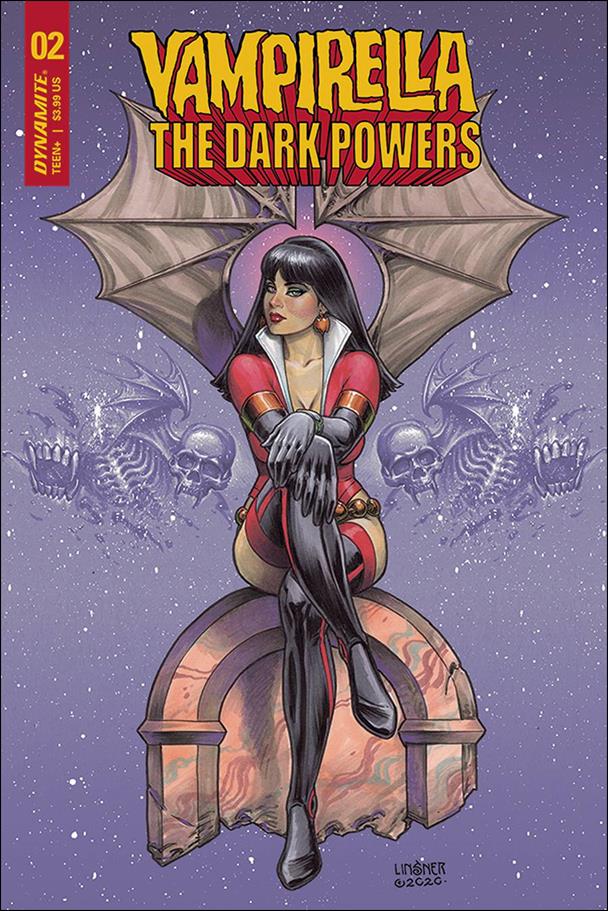 Vampirella: The Dark Powers issue 2-B Joseph Michael Linsner Cover