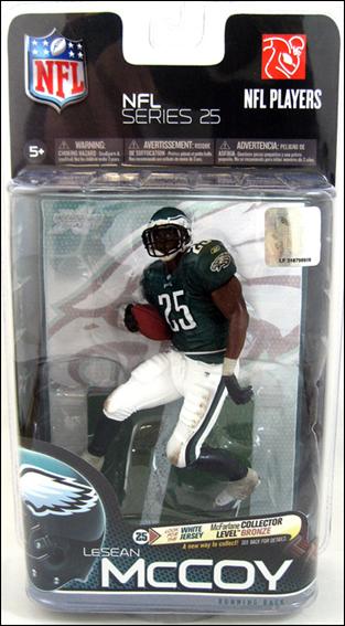 NFL (Series 25) figure 2 LeSean McCoy (Green Jersey)