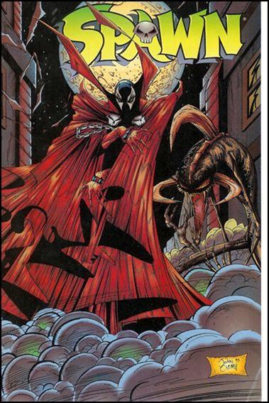 Spawn Action Figure Comic Spawn Alley issue 1-B Board Game Edition