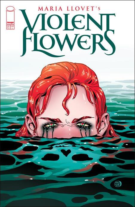 Violent Flowers (2024) issue 2-E Maria Llovet 1:20 Cover
