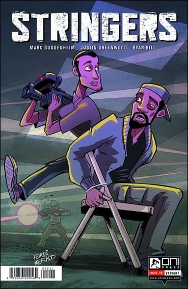 Stringers issue 5-B Yehudi Mercado Cover