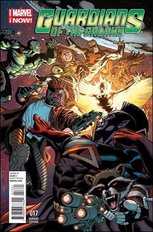Guardians of the Galaxy (2013) issue 17-B Sean Chen 1:15 Guardians of the Galaxy Cover