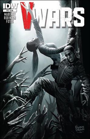 V-Wars issue 10 Ryan Brown Cover