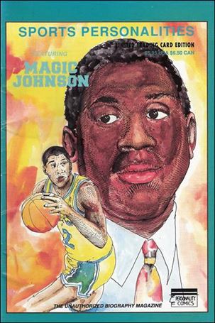 Sports Personalities  issue 4-B Limited Trading Card Edition