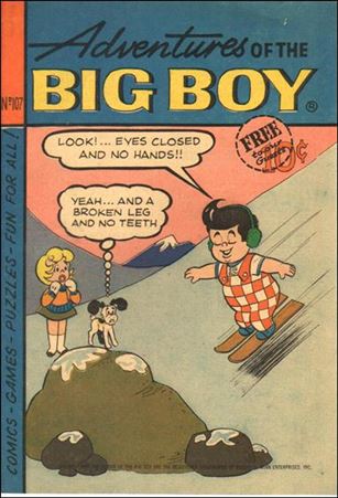 Adventures of the Big Boy issue 107-B West Coast Cover