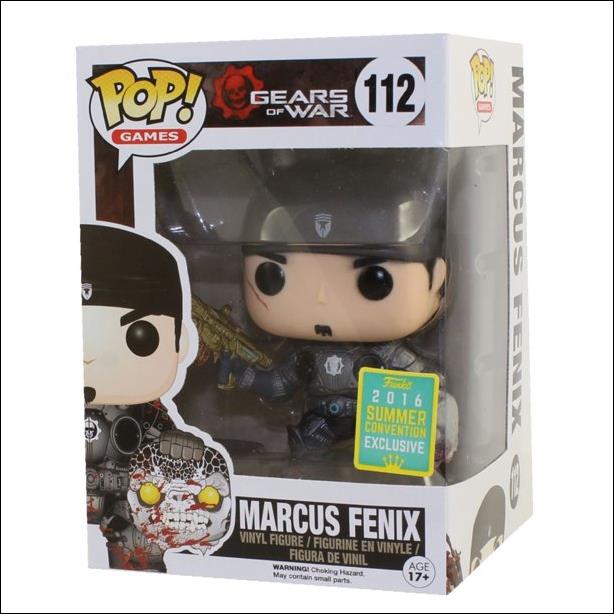 POP! Games figure 112-B Marcus Fenix (Summer Convention Exclusive)