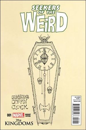 Disney Kingdoms: Seekers of the Weird issue 1-D Rolly Crump 1:100 Cover