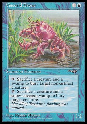 Magic the Gathering: Alliances (Base Set) card 42 Viscerid Drone