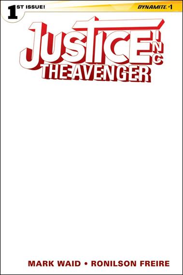 Justice, Inc: The Avenger (2015) issue 1-I Blank Authentix Cover