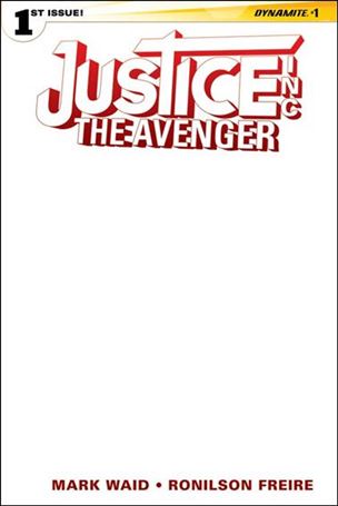 Justice, Inc: The Avenger (2015) issue 1-I Blank Authentix Cover