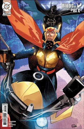 Birds of Prey (2023) issue 22-E Edwin Galmon 1:25 Cardstock Cover