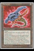Magic the Gathering: 4th Edition (Base Set) card 350 Tetravus