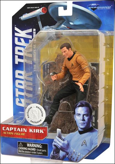 Star Trek Select (Toys R Us) figure 1 Captain Kirk