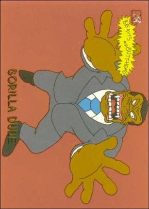 Beavis and Butt-Head (Base Set) card '9969' Gorilla Dude