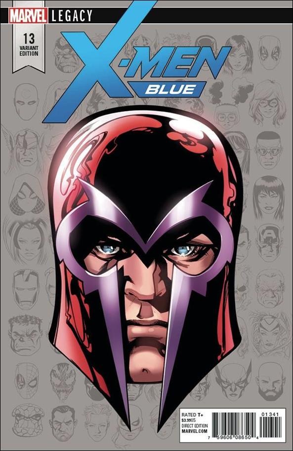 X-Men: Blue issue 13-C Mike McKone 1:10 Headshot Cover