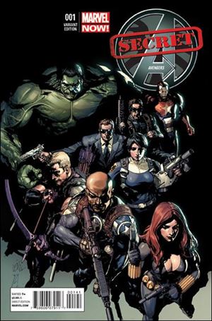 Secret Avengers (2013) issue 1-B Leinil Francis Yu 1:50 Cover
