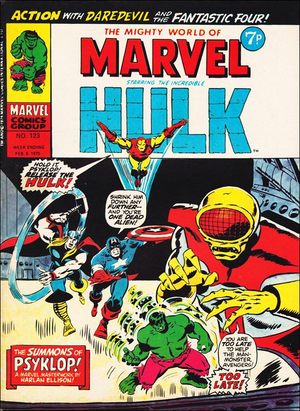Mighty World of Marvel (UK) (1972) issue 123