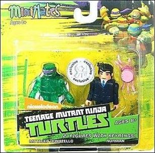 Teenage Mutant Ninja Turtles Minimates (2-Packs) figure 10 Mutagen Donatello and Norman