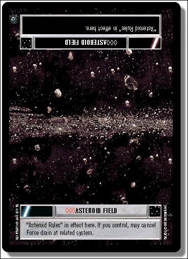 Star Wars: Dagobah Limited (Base Set) card 64 Asteroid Field