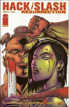 Hack/Slash: Resurrection issue 6 Tim Seeley & Carlos Badilla Cover