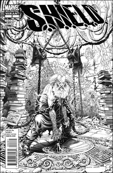 S.H.I.E.L.D. (2010) issue 2-D Dustin Weaver Cover (3rd Printing)