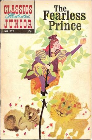 Classics Illustrated Junior issue 575 Contains Coming Next Ad