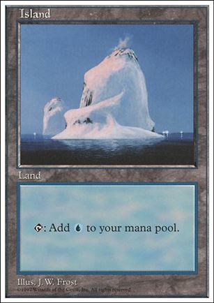 Magic the Gathering: 5th Edition (Base Set) card 431-D Island