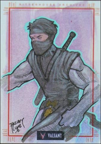 2013 Valiant Comics Preview Trading Card Set (Sketch Card Subset) card AL-01